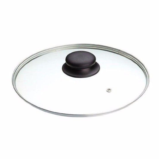 36 cm Clear Glass Pan Lid Durable Replacement