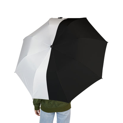 Half Black Half White - Windproof Umbrella