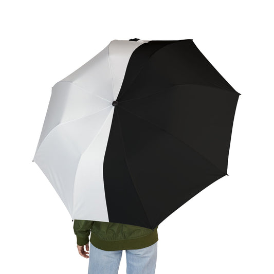 Half Black Half White - Windproof Umbrella