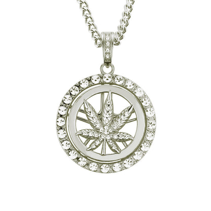 Maple Leaf Turntable Chain Necklace