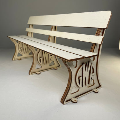 GWR Bench - Flatpack Model Kit