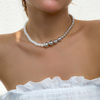 Retro Easy Matching OT Buckle Necklace