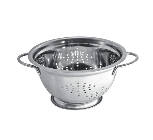 Premium Stainless Steel Deep Colander with Double Handles 24 x 135cm
