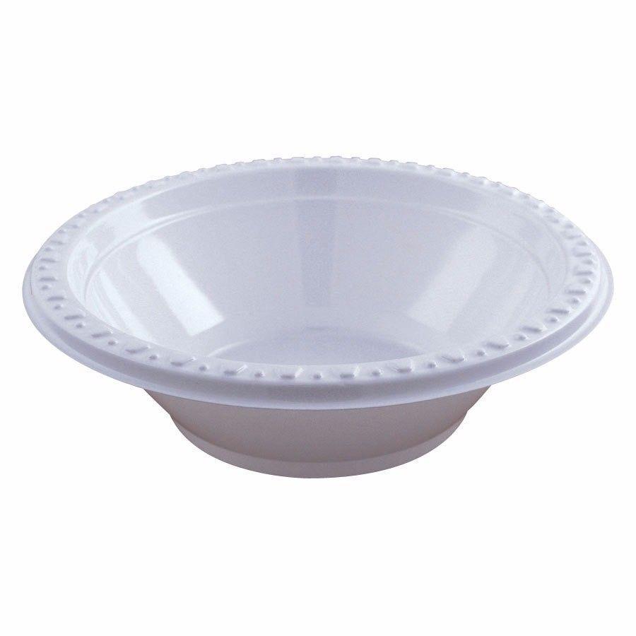 20Pack Disposable 6Inch Plastic Bowls for Catering Parties