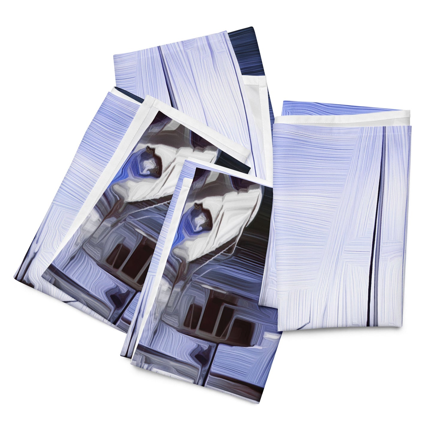 The Sleeping Yachts (at Afternoon) - Cloth Napkin Set