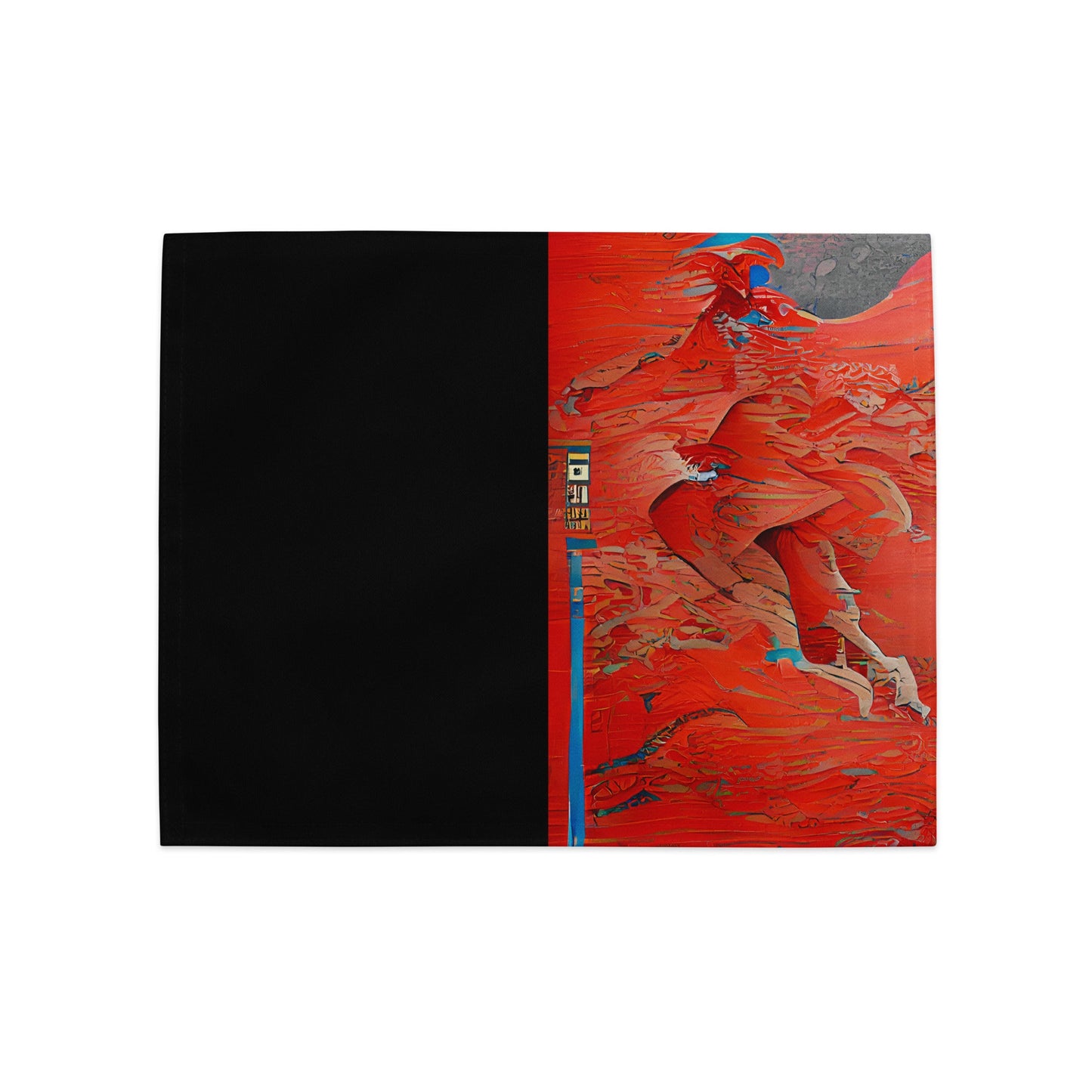 Half Black Half Hónghǎi - Placemat Set