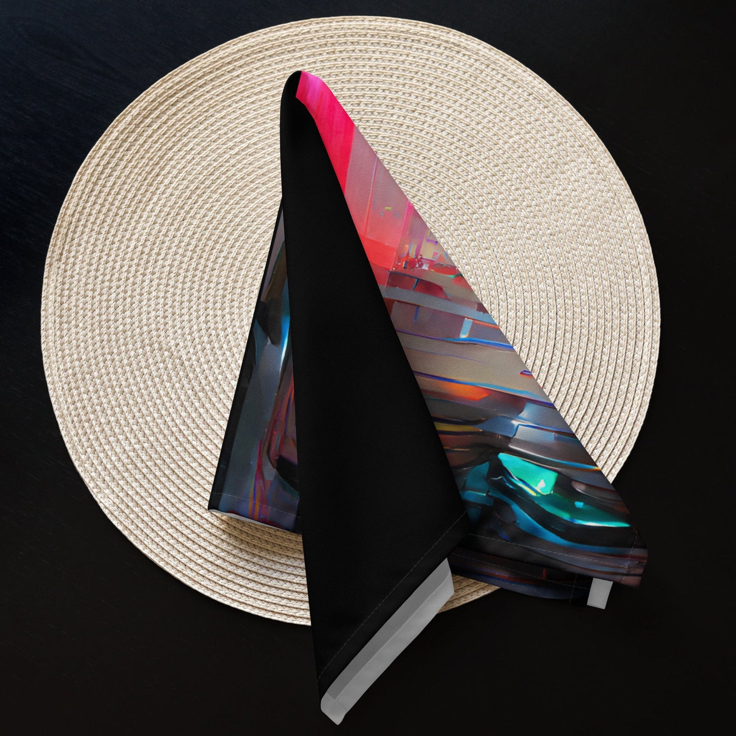 Half Black Half Báijiǔ - Cloth Napkin Set