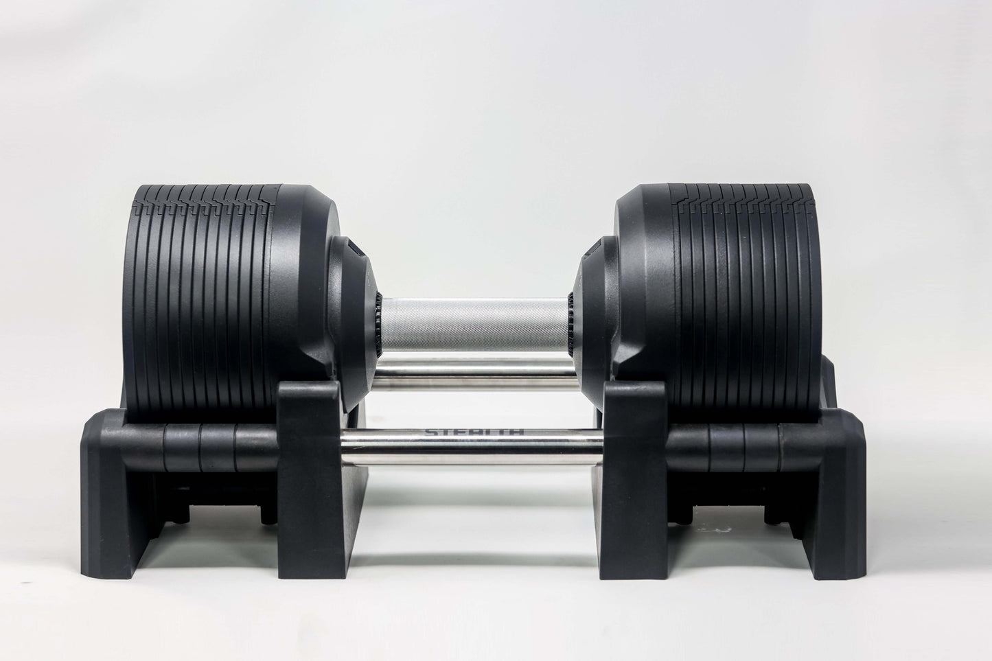 41.5kg Stealth Black Edition Adjustable Dumbbells (Pair)
