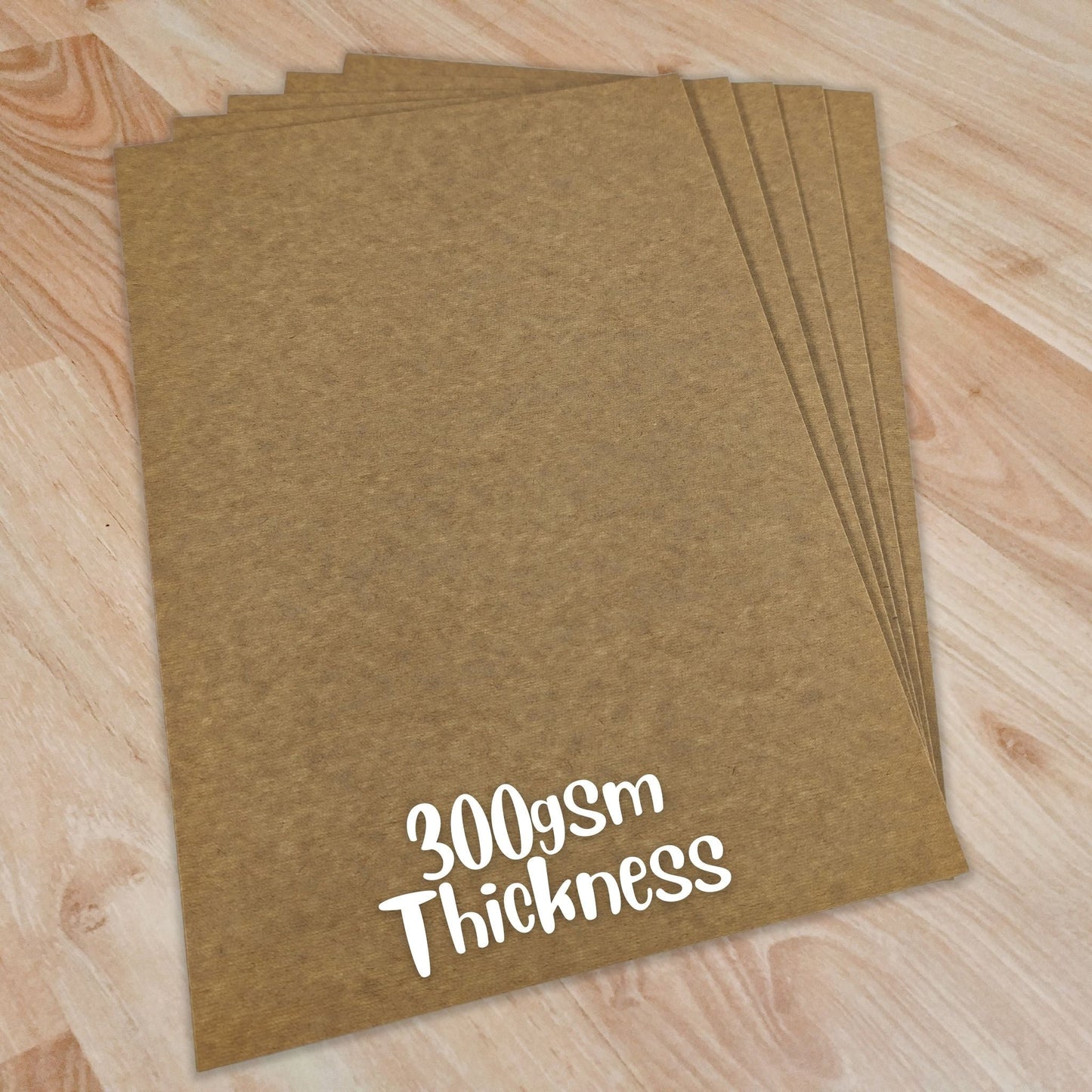 Oversize Kraft Board 300gsm Sheets SRA4/SRA3/SRA2 Eco-Friendly Cardstock