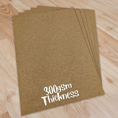 Oversize Kraft Board 300gsm Sheets SRA4/SRA3/SRA2 Eco-Friendly Cardstock