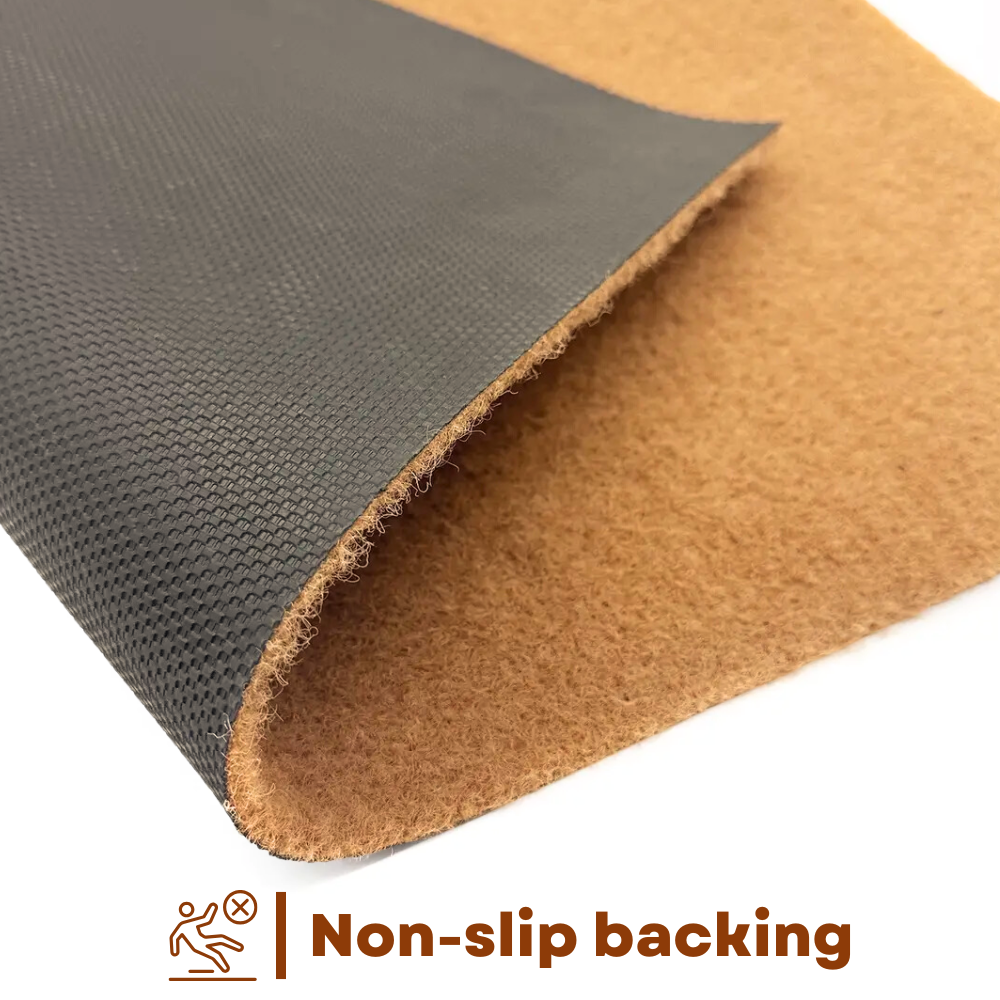 Non-Shed Synthetic Coir Large Rugs