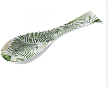 Sleek Melamine Spoon Rest for Tidy Countertops