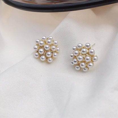 Pineapple & Starfish Pearl Earrings