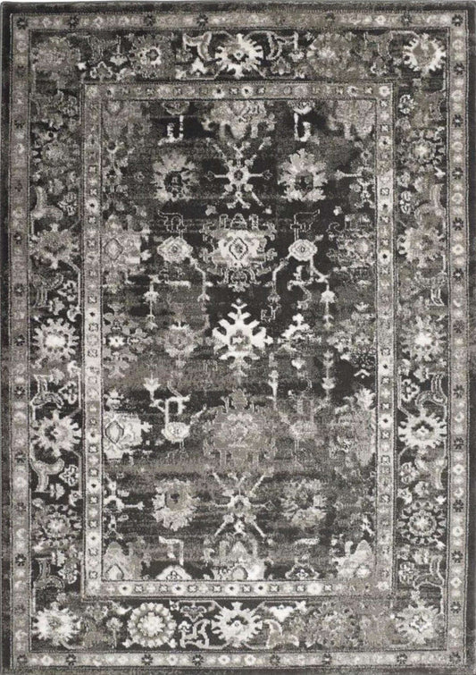 Anatolia Dark Grey Vintage Rug