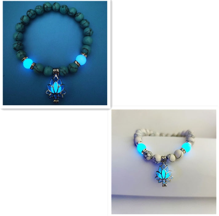 Energy Luminous Lotus Flower Bracelet