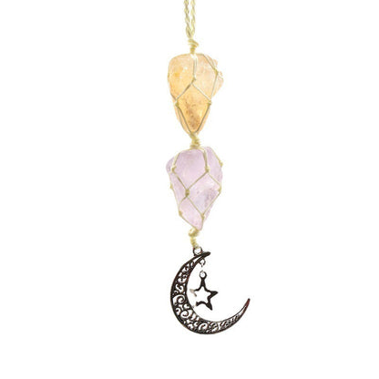 Colourful Crystal Stone Hanging Décor