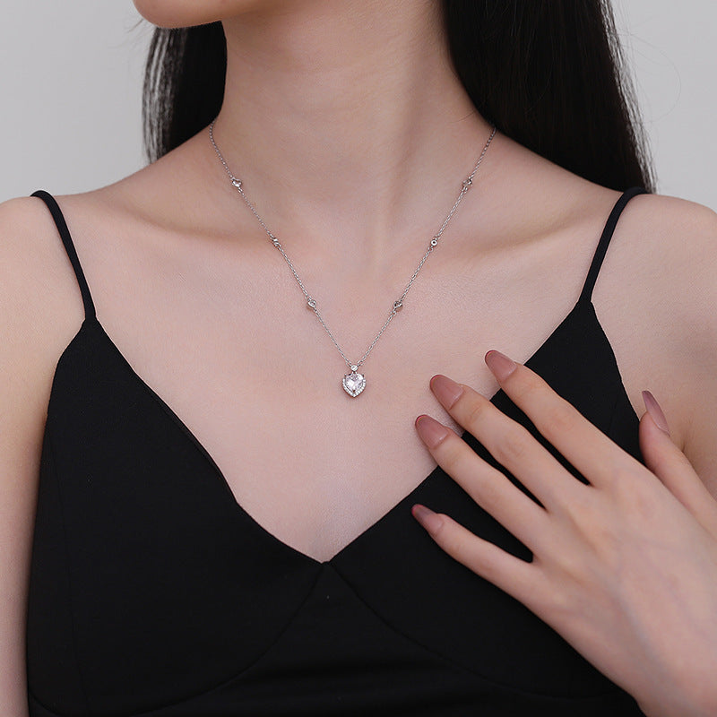 Luxury Heart-Shaped Necklace