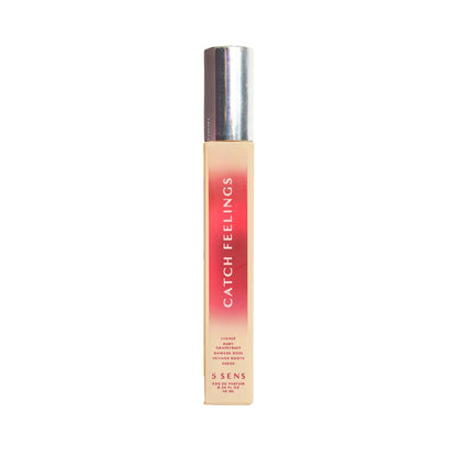 5 SENS Catch Feelings Eau de Parfum Travel Spray (10 mL) | Warm Floral, Vegan