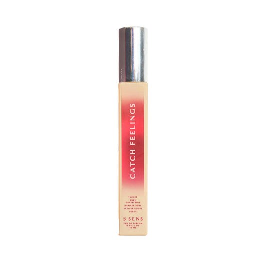 5 SENS Catch Feelings Eau de Parfum Travel Spray (10 mL) | Warm Floral, Vegan