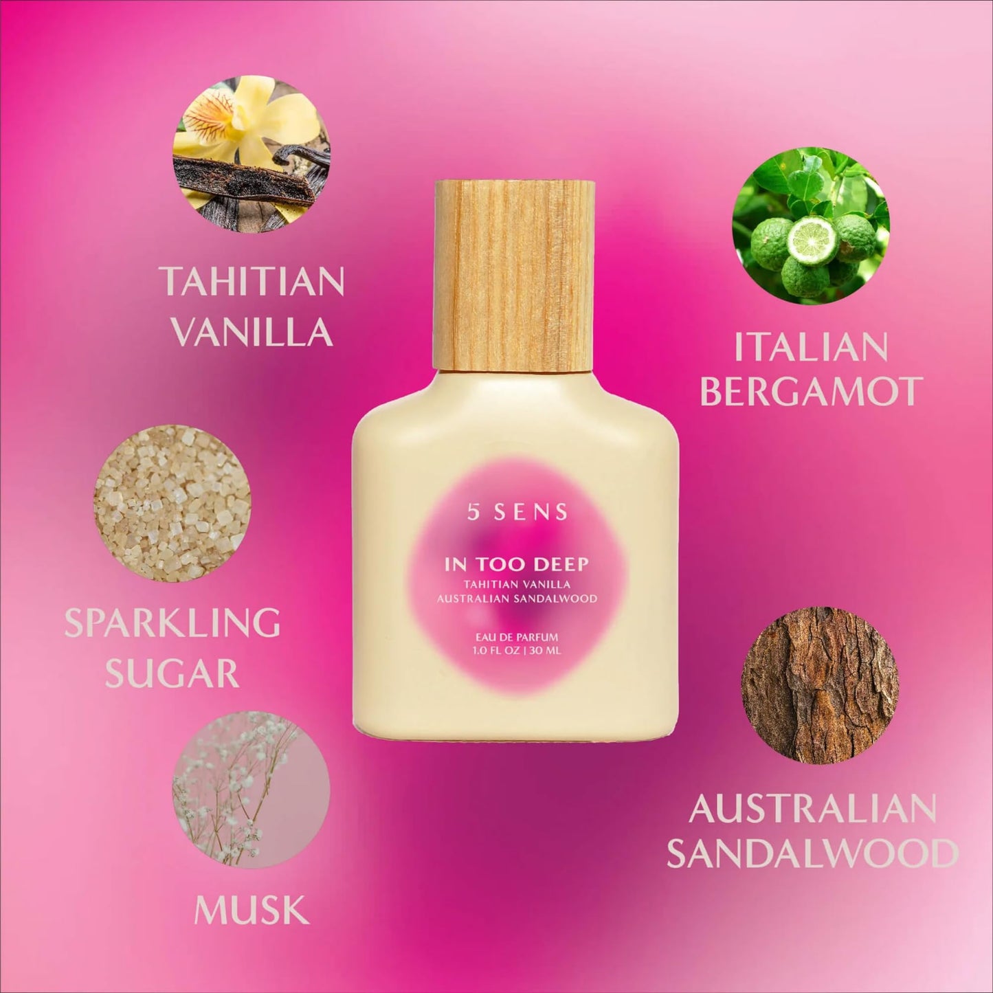 5 SENS In Too Deep Travel Spray 10mL – Clean Gourmand Fragrance