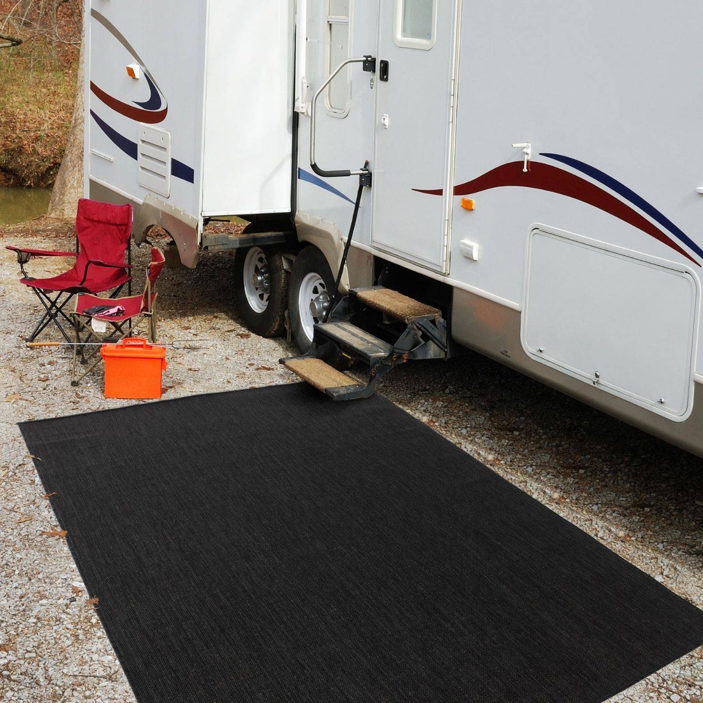 Ecology Outdoor Rug Black | 500B