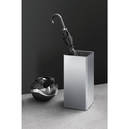 Zack Angolo Brushed Stainless Steel Umbrella Stand