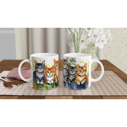 🐾 Coffee with Cats – Ceramic Mug for Cat Lovers ☕🐱