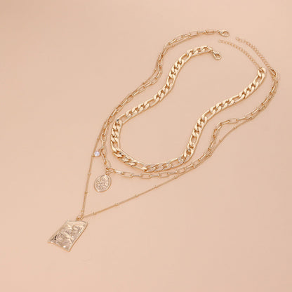 Multi-Layered Pearl Necklace