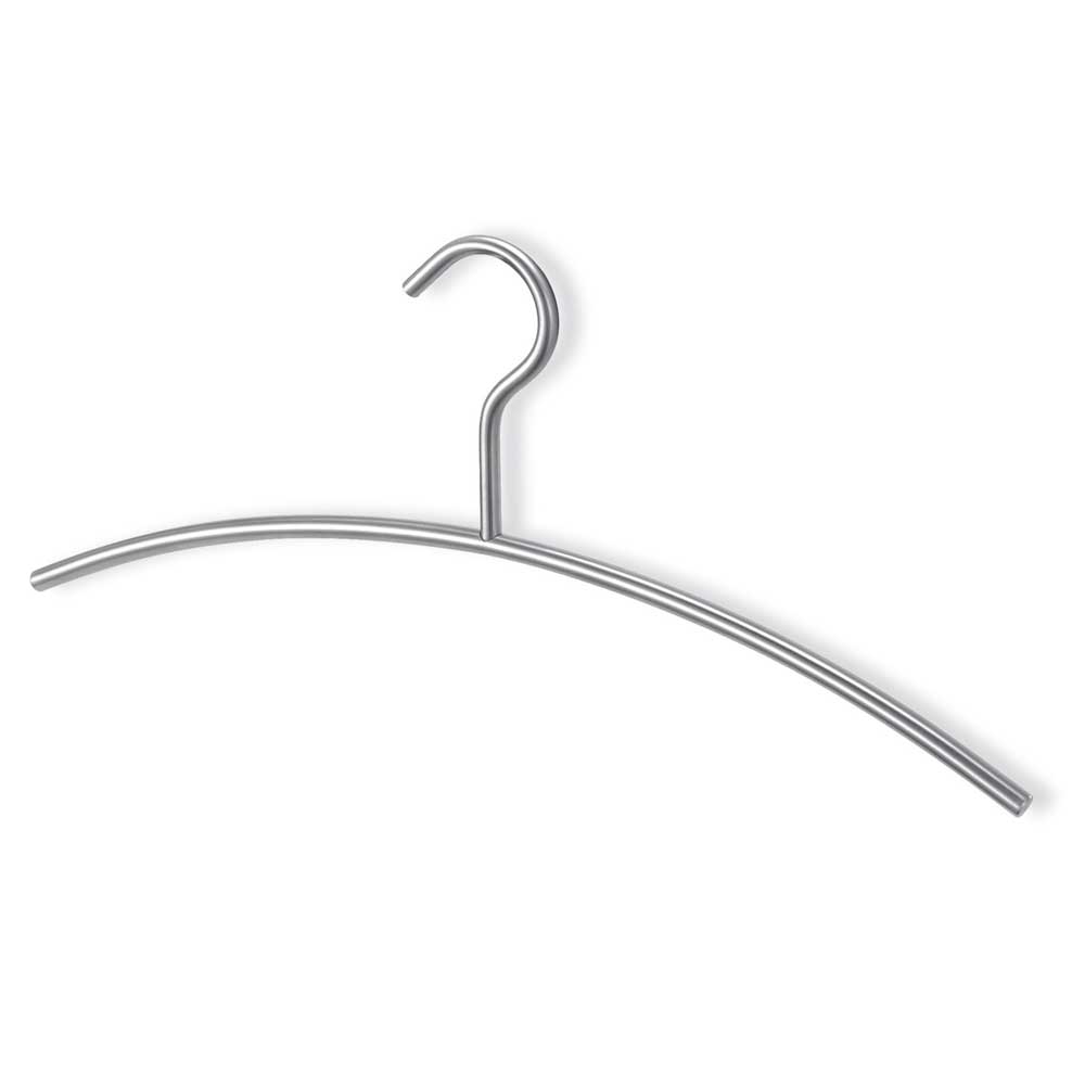 Zack Lindos Coat Hanger — Brushed Stainless Steel 43 cm
