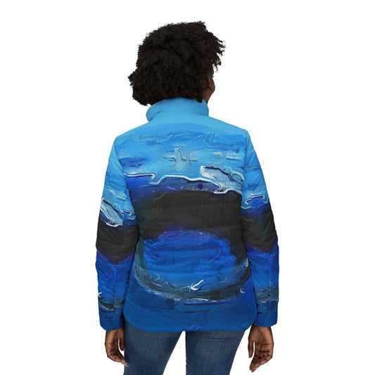 A Drop In The Ocean - Womens Puffer Jacket