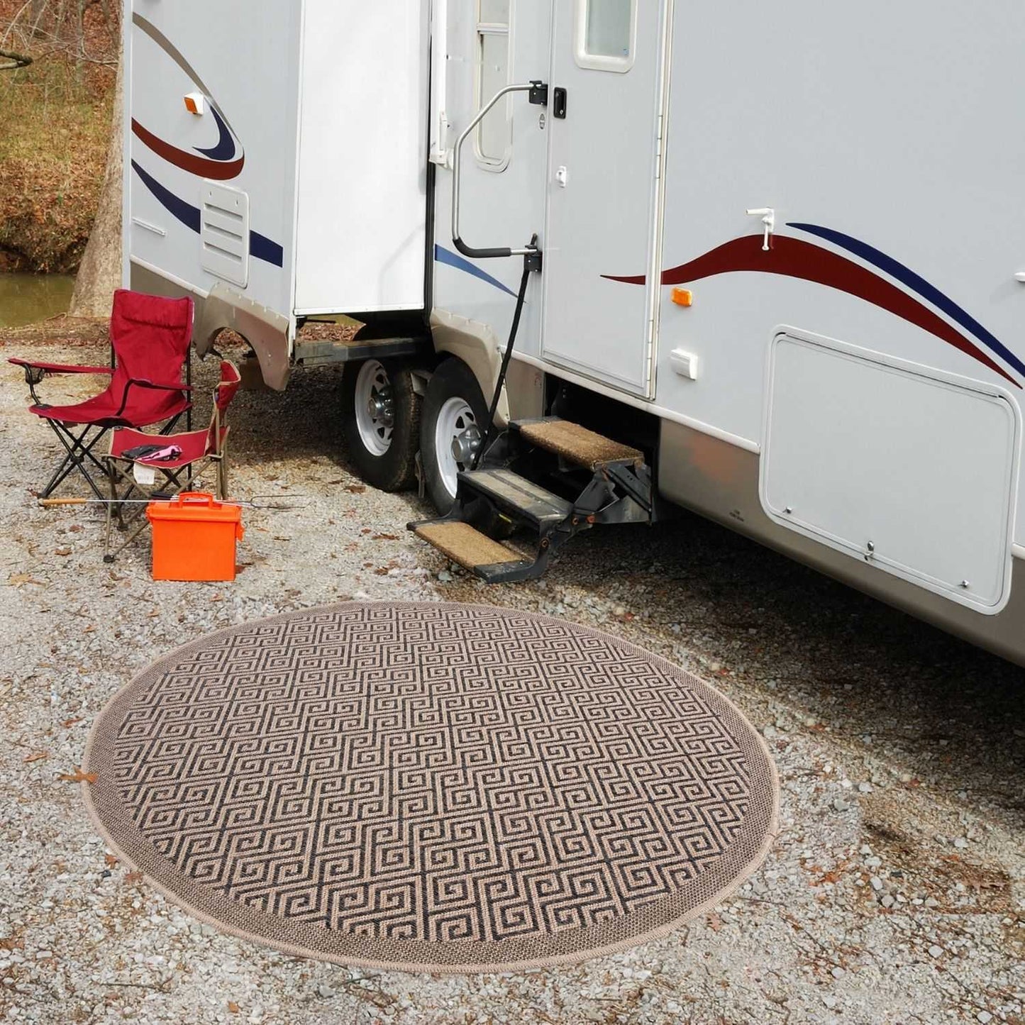 Nature Outdoor Rug Dark Grey | 5100DG