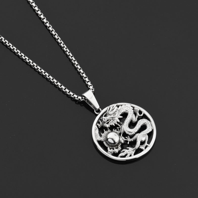 Hip Hop Dragon Necklace
