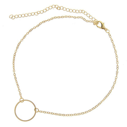 Alloy Ring Necklaces
