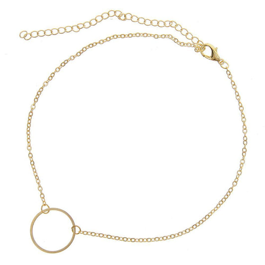Alloy Ring Necklaces