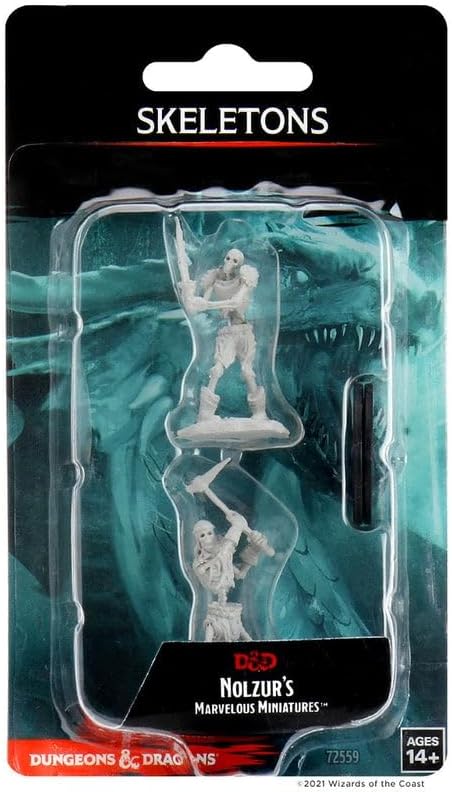 D&D Nolzurs Marvelous Miniatures: Skeletons - Wave 1