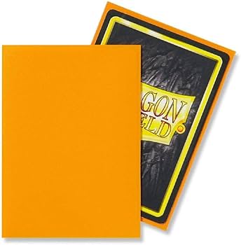 Dragon Shield - Matte Standard Size Sleeves 100pk - Orange