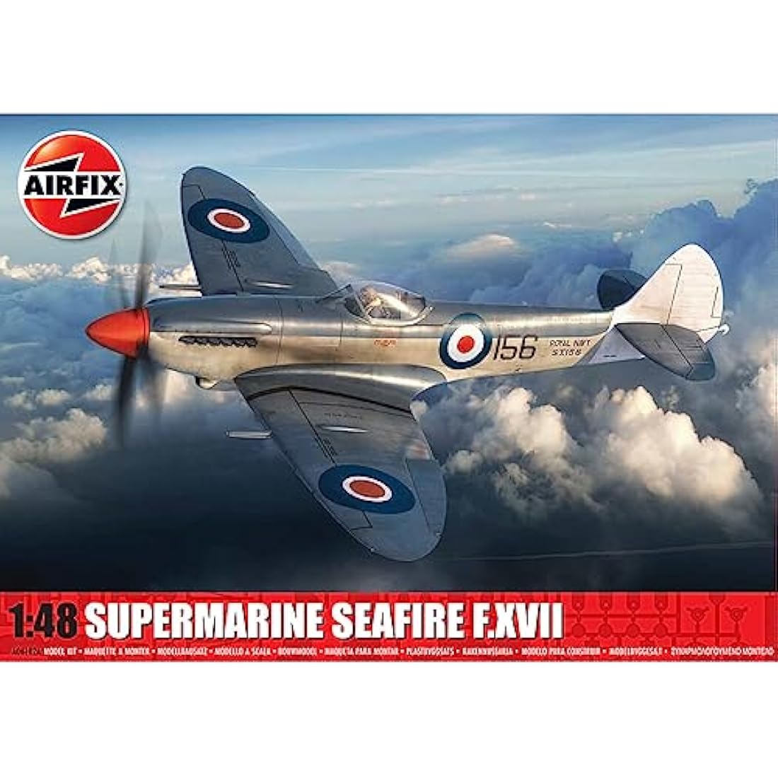 Airfix Model Set - A06102A Supermarine Seafire F.XVII Model Building K ...