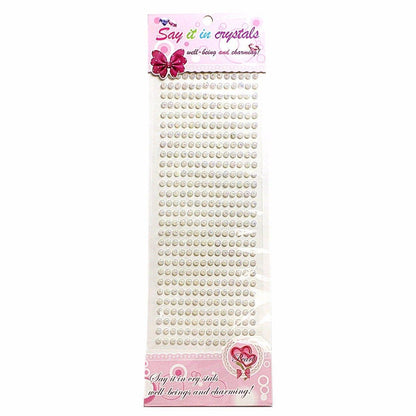 Assorted Round Gem Stickers with SelfAdhesive Backing Crafters Essential