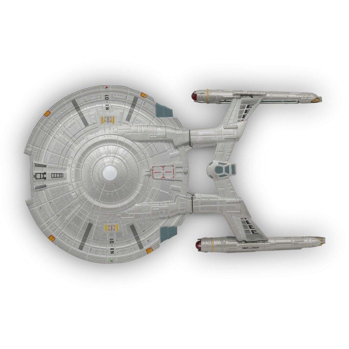 #02 I.S.S. Enterprise NX-01 Mirror Universe Model Die Cast Ship BONUS ISSUE M2 (Eaglemoss / Star Trek)