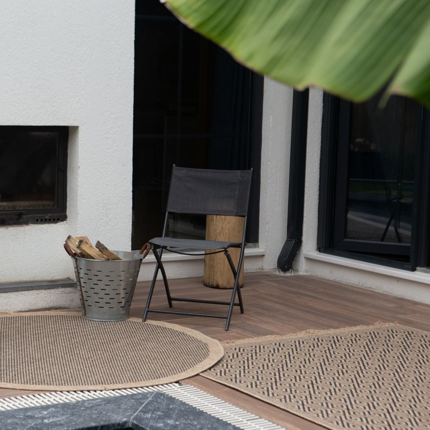 Nature Outdoor Rug Blue | 5300B