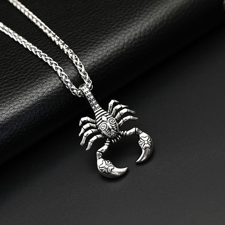 Scorpion Chain Pendant Necklace