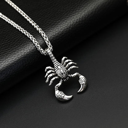 Scorpion Chain Pendant Necklace
