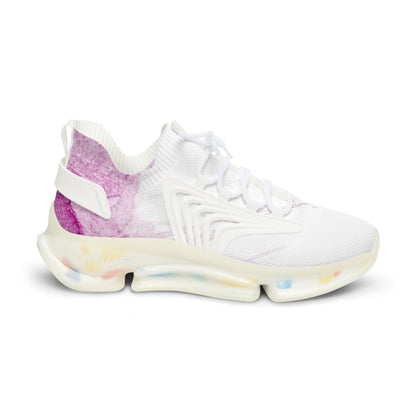 Watercolour Pink Splash - Mens Street Sneakers