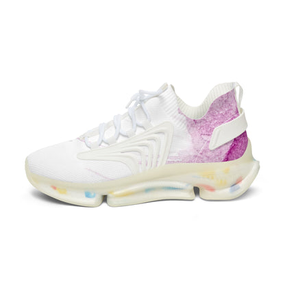 Watercolour Pink Splash - Womens Street Sneakers