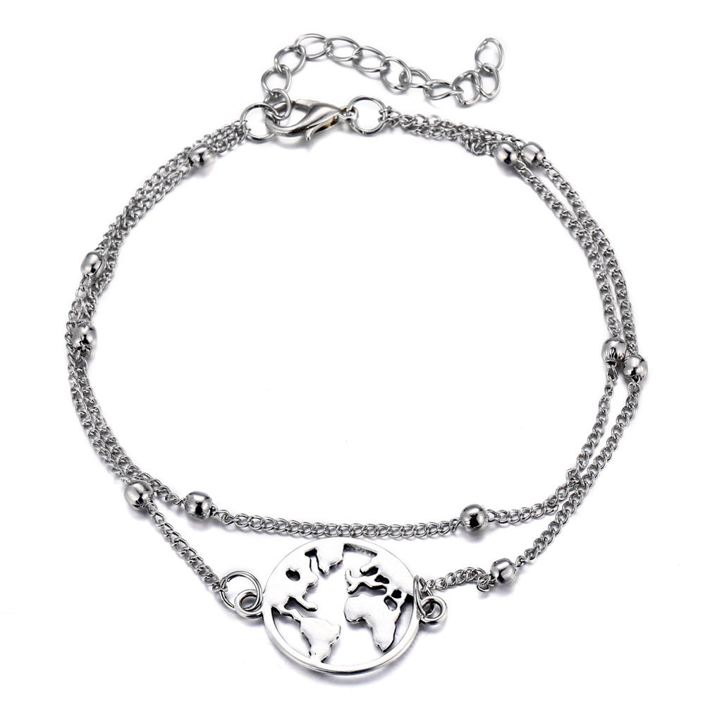Three-Piece Anklet Set