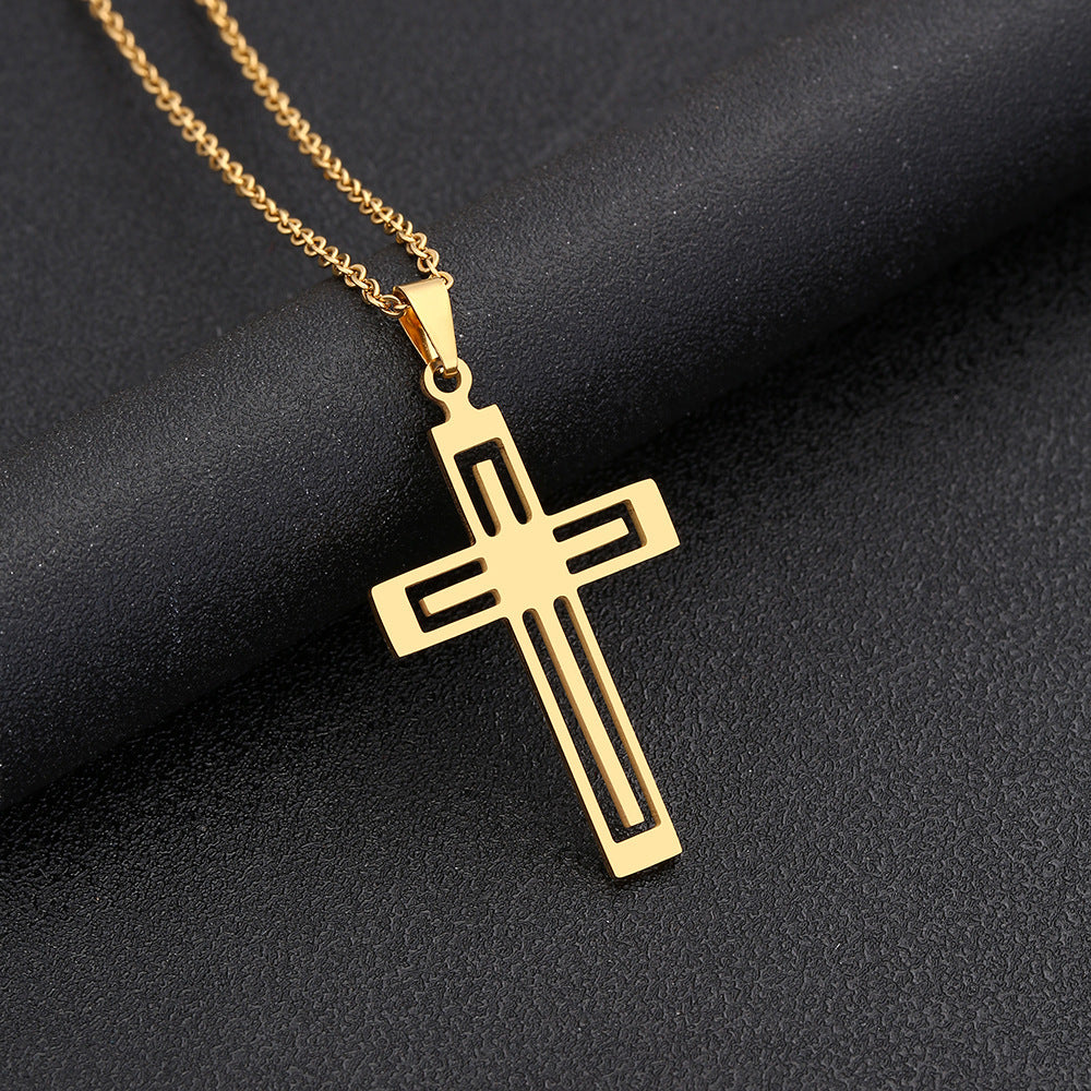 Stainless Steel Cross Necklaces