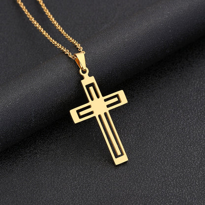 Stainless Steel Cross Necklaces