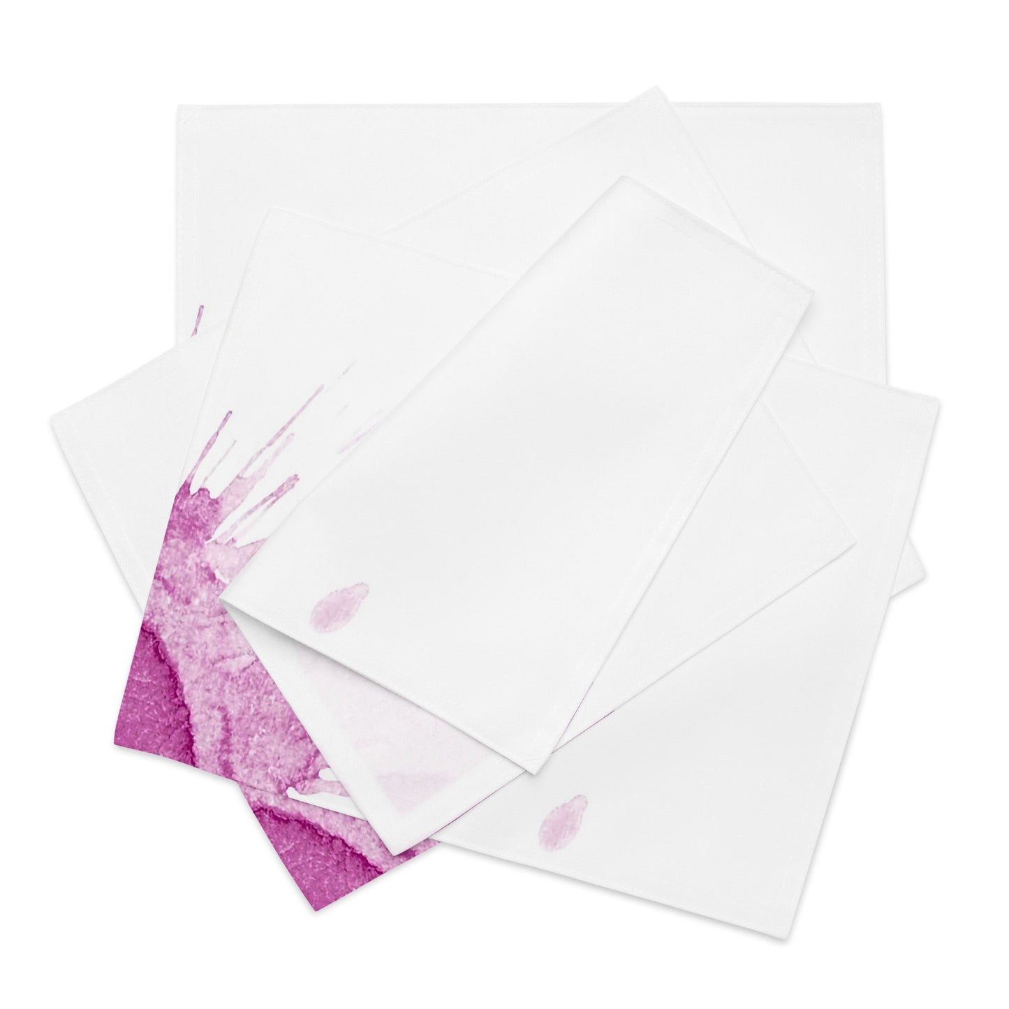 Watercolour Pink Splash - Placemat Set