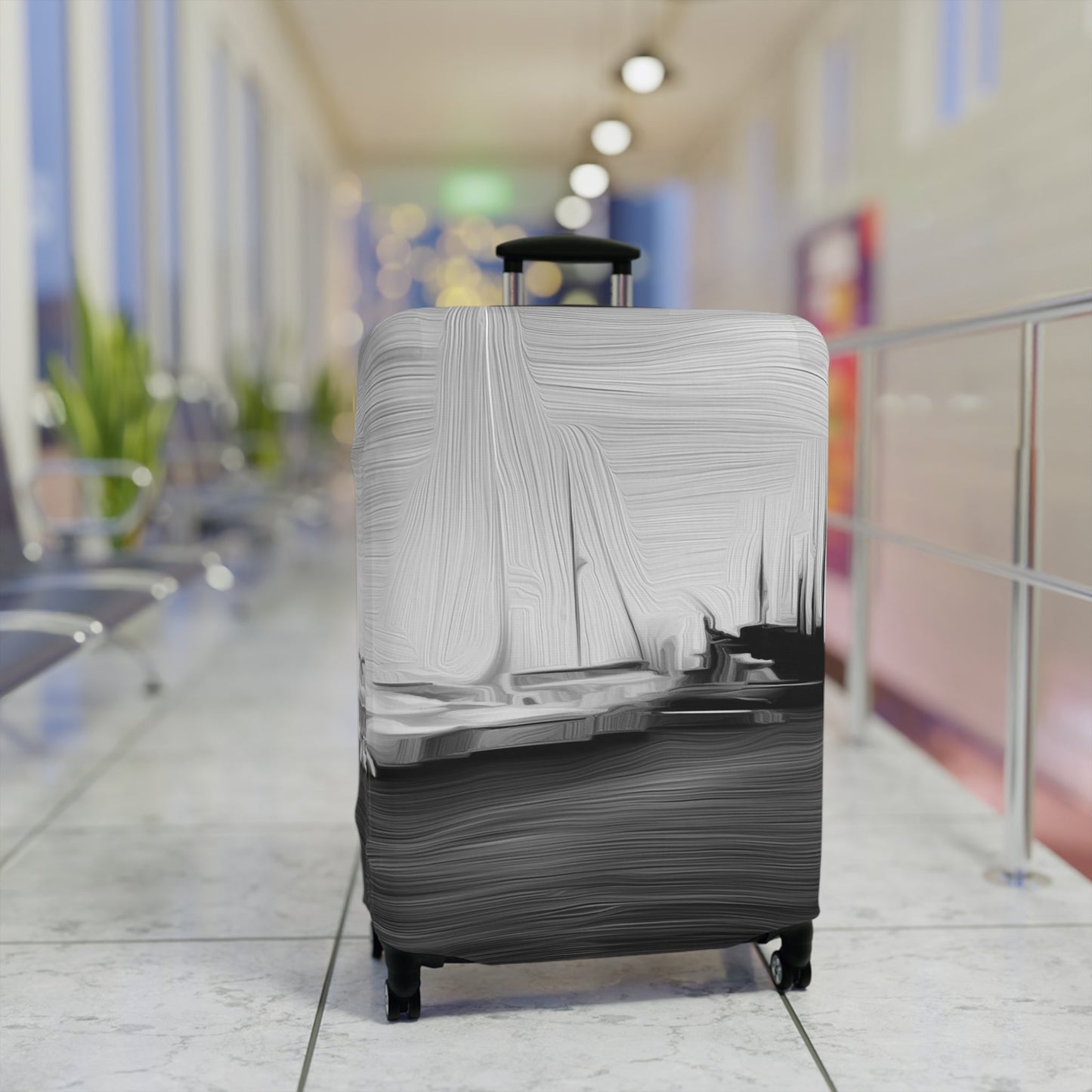 The Sleeping Yachts (at Night) – Protective Suitcase Cover