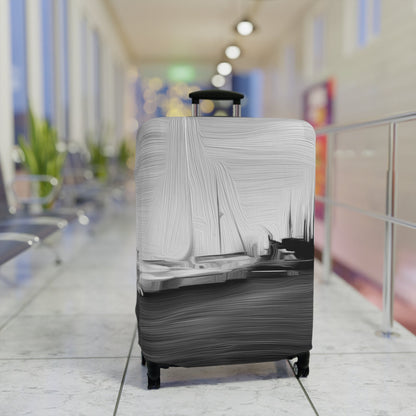 The Sleeping Yachts (at Night) – Protective Suitcase Cover